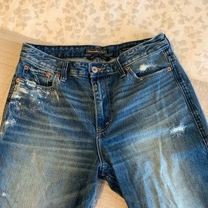 AberCrombie & Fitch signature collection, high-rise girlfriend Jean